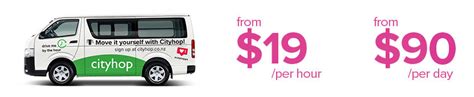 city hop van|Van rental .